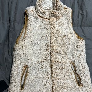 Shearling vest